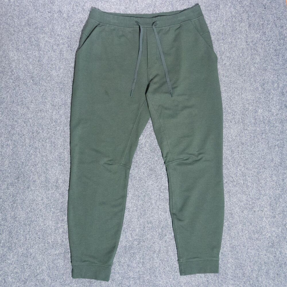 Lululemon City Sweat Jogger Mens XL Smoked Spruce Green Sweatpants Pants Stretch